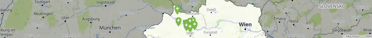Kartenansicht für Apotheken-Notdienste in der Nähe von Leopoldschlag (Freistadt, Oberösterreich)